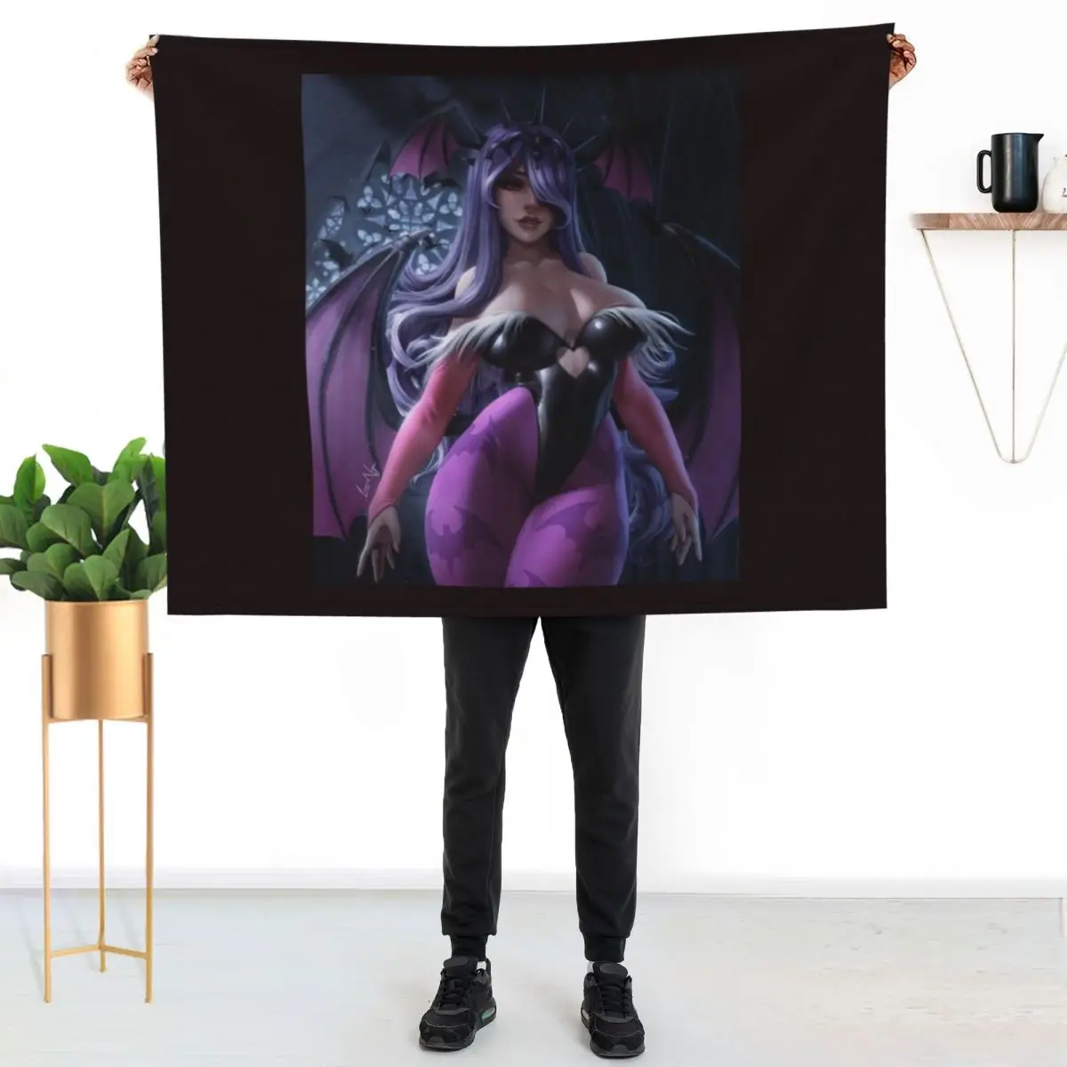 Morrigan Aensland Throw Blanket Warm Comfortable Blanket Gift for Parents Friends
Morrigan Aensland Throw Blanket Warm Comfortable Blanket Gift for Parents Friends
