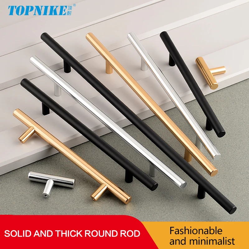 Nordic Light Luxury cabinet handles furniture wardrobe cupboard knobs drawer round rod aluminum alloy pulls
Nordic Light Luxury cabinet handles furniture wardrobe cupboard knobs drawer round rod aluminum alloy pulls