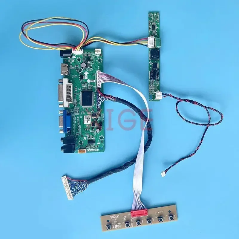 Плата драйвера контроллера ЖК-дисплея подходит для LTM220MT09 LTM220MT12 HDMI-совместимый 1680x1050 DIY Kit DVI VGA Matrix LVDS 30-контактный 22"
Плата драйвера контроллера ЖК-дисплея подходит для LTM220MT09 LTM220MT12 HDMI-совместимый 1680x1050 DIY Kit DVI VGA Matrix LVDS 30-контактный 22"