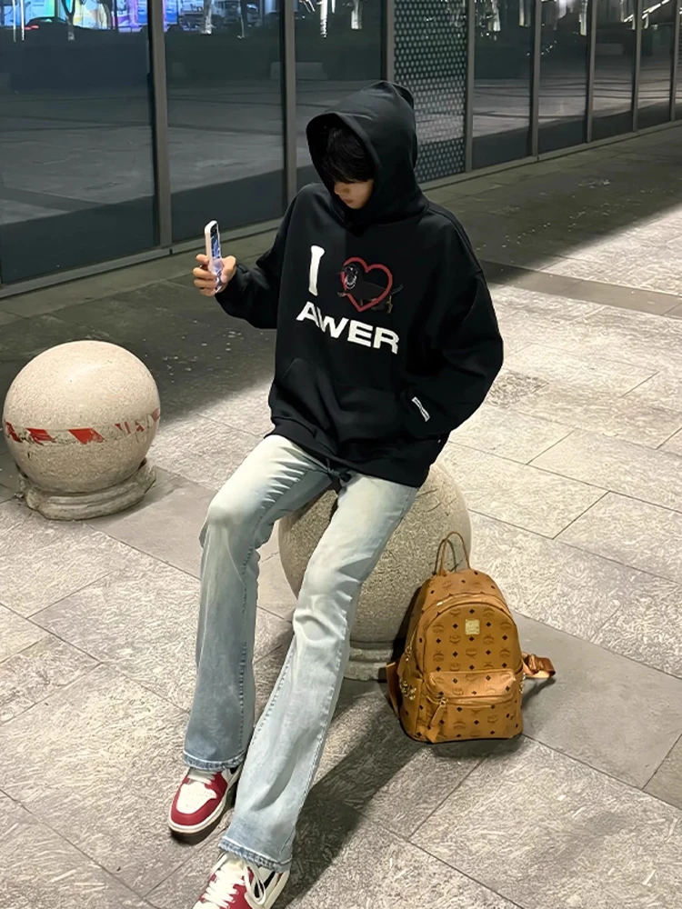 Толстовка с принтом собаки American Sle Sausage ex Loose Autumn Jaet Heavy Du Match, полностью хлопчатобумажная полиэфирная ткань, длинный све C...
Толстовка с принтом собаки American Sle Sausage ex Loose Autumn Jaet Heavy Du Match, полностью хлопчатобумажная полиэфирная ткань, длинный све C...