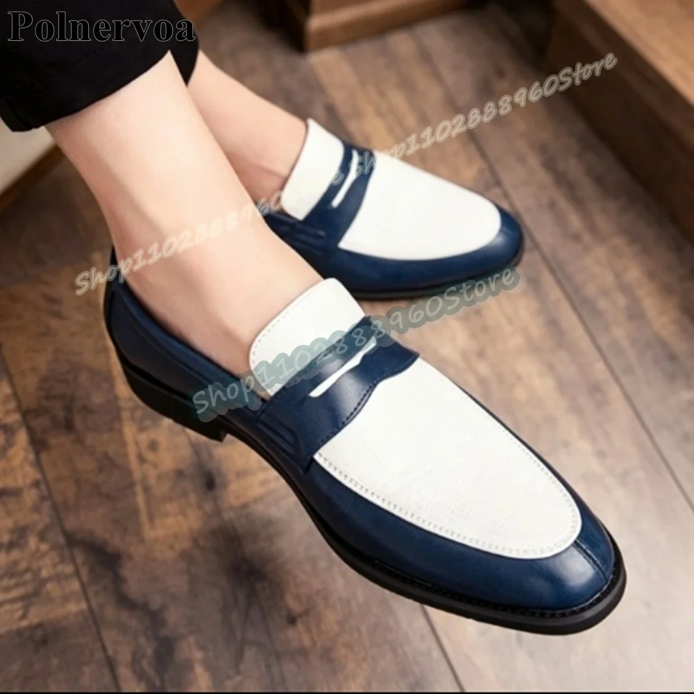 Trending Mixed Color Patchwork Leather Casual Men Pumps Flats Party Shoes For Men Slip On Banquet Fashion Catwalk 2026 Men Pumps
Trending Mixed Color Patchwork Leather Casual Men Pumps Flats Party Shoes For Men Slip On Banquet Fashion Catwalk 2026 Men Pumps