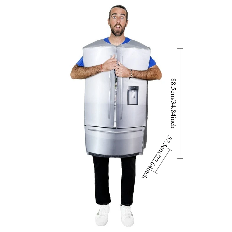 Halloween Costume Creative Smart Fridge Cosplay Outfit for Adults Party Bar Performance
Halloween Costume Creative Smart Fridge Cosplay Outfit for Adults Party Bar Performance