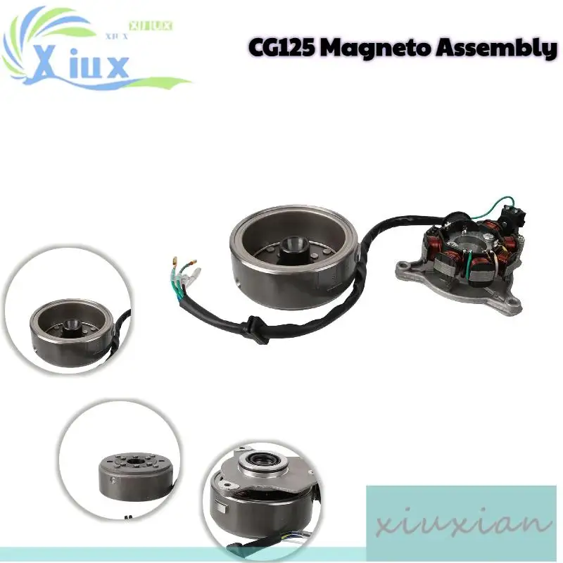 Durable Circle Rotor Magnetic Steel Magnetic Motor for 125cc CG125 Motorcycle - Reliable CG125 Coil Rotor Replacement
Durable Circle Rotor Magnetic Steel Magnetic Motor for 125cc CG125 Motorcycle - Reliable CG125 Coil Rotor Replacement