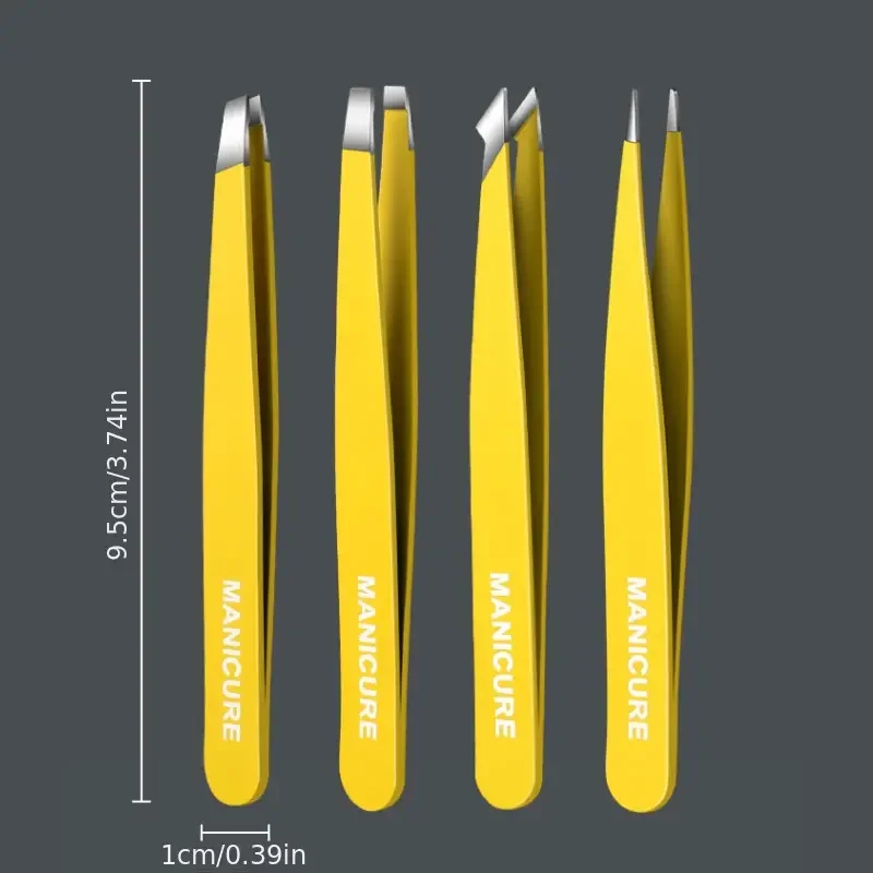 Stainless Steel Eyebrow Tweezer with PU bag Hair Beauty Fine Hairs Puller Slanted Eye Brow Clips Removal Makeup Tools
Stainless Steel Eyebrow Tweezer with PU bag Hair Beauty Fine Hairs Puller Slanted Eye Brow Clips Removal Makeup Tools
