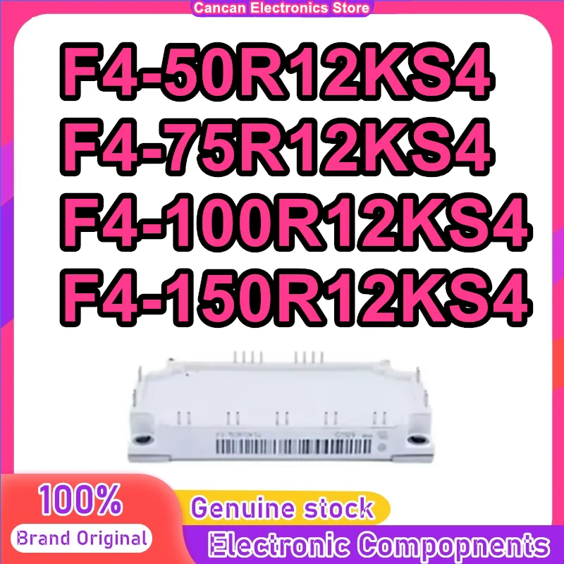 New F4-100R12KS4 F4-150R12KS4 F4-50R12KS4 F4-75R12KS4 Original Power Module Integrated Circuits
New F4-100R12KS4 F4-150R12KS4 F4-50R12KS4 F4-75R12KS4 Original Power Module Integrated Circuits