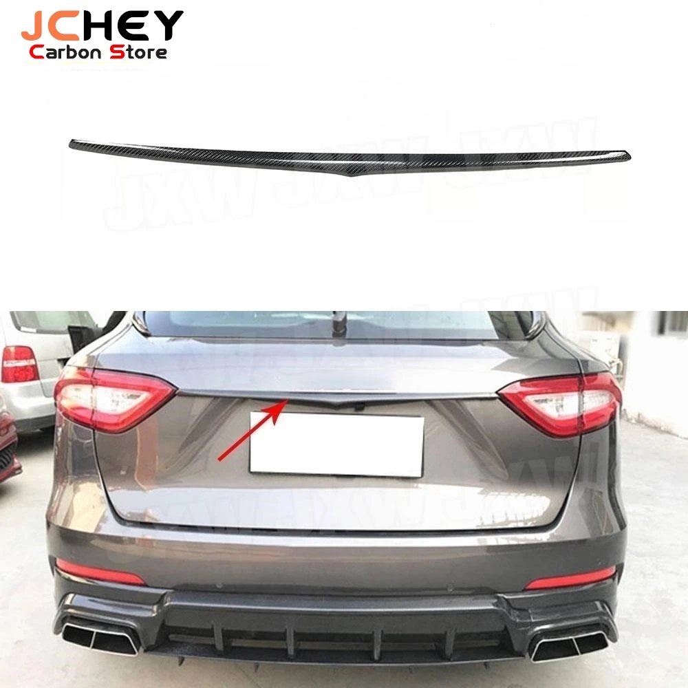JCHEY Fit For Maserati Levante 2016-2019 Rear Boot Cargo Lid Trim Spoiler Bumper Cover Carbon Fiber Strip Sticker
JCHEY Fit For Maserati Levante 2016-2019 Rear Boot Cargo Lid Trim Spoiler Bumper Cover Carbon Fiber Strip Sticker