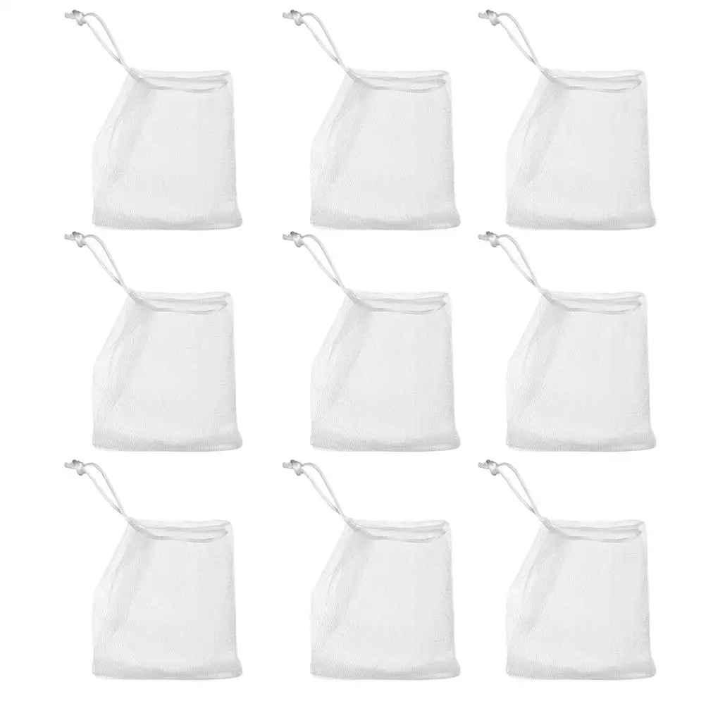 30 Pcs Soap White Drawstring Foaming Saver Pouches PE Maker Net Storage Travel Camp Clean Skin
30 Pcs Soap White Drawstring Foaming Saver Pouches PE Maker Net Storage Travel Camp Clean Skin