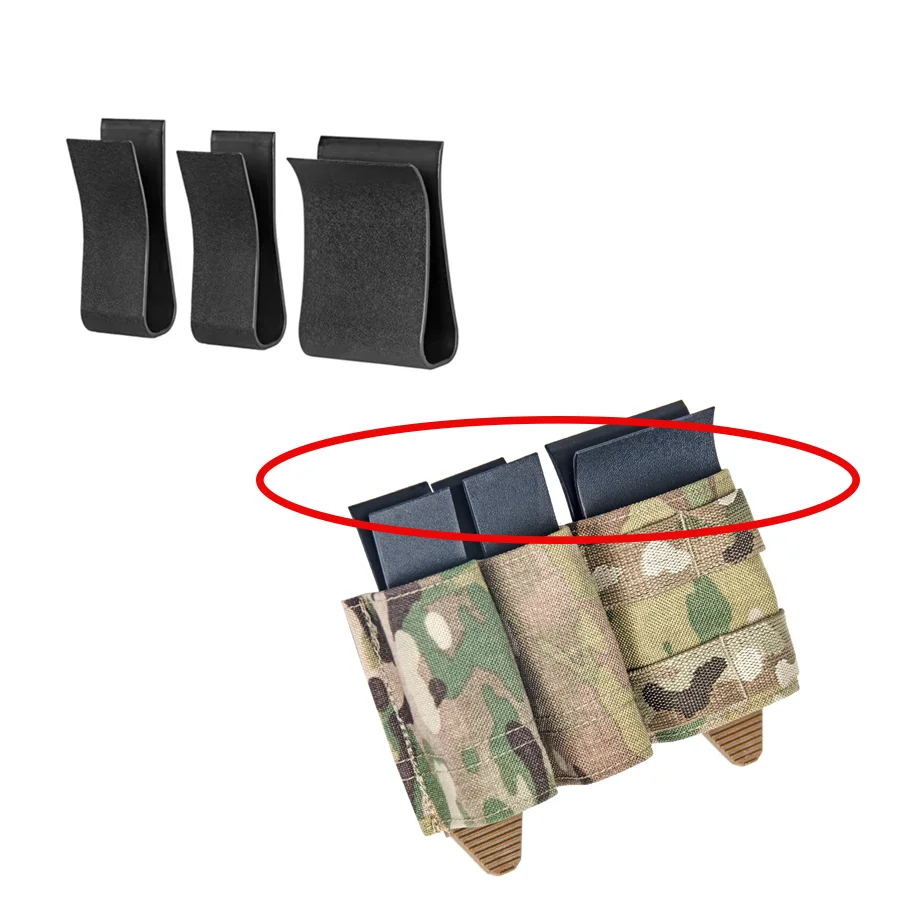 9mm/5.56 Insert M4 Tactical Hunting Accessories Wedge Mag Hook Back Smooth Edge Magazine Pouch
9mm/5.56 Insert M4 Tactical Hunting Accessories Wedge Mag Hook Back Smooth Edge Magazine Pouch