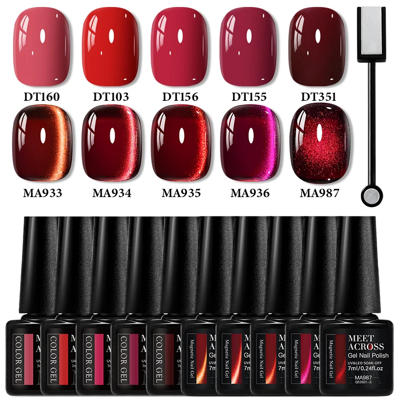11 шт., красный блестящий кот, магнитный гель-лак для ногтей, набор винно-красных гель-лаков, полуперманентный замачиваемый УФ-гель-лак, принадлежности для ногтей «сделай сам»
11 шт., красный блестящий кот, магнитный гель-лак для ногтей, набор винно-красных гель-лаков, полуперманентный замачиваемый УФ-гель-лак, принадлежности для ногтей «сделай сам»
