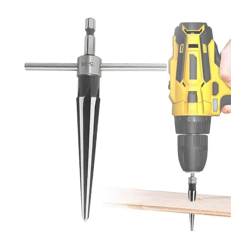 T Hand Tapered Reamer Tapered Reamer Hand Taper Stable T Handle Safe Anti Rust Drilling Tool Multifunctional For Woodworking
T Hand Tapered Reamer Tapered Reamer Hand Taper Stable T Handle Safe Anti Rust Drilling Tool Multifunctional For Woodworking