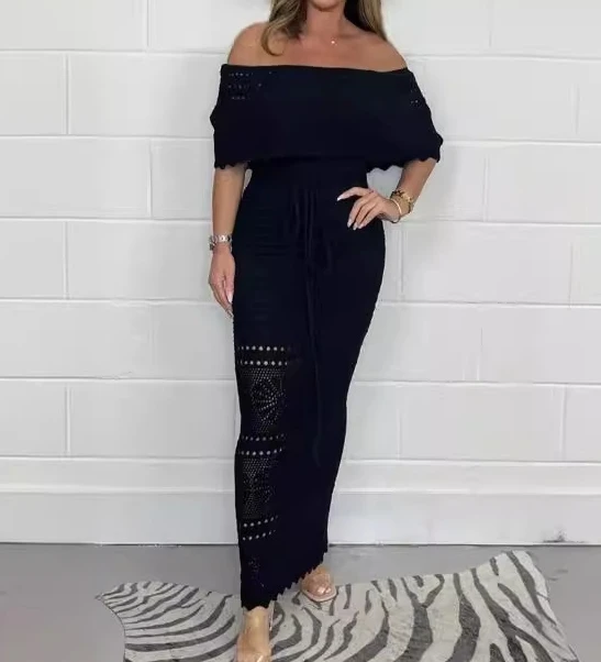 In Stock Young Girls 2024 Hot Fashion Off Shoulder Slim Fit Elegant Temperament Monochrome Short Sleeved Bag Hip Long Dress
In Stock Young Girls 2024 Hot Fashion Off Shoulder Slim Fit Elegant Temperament Monochrome Short Sleeved Bag Hip Long Dress