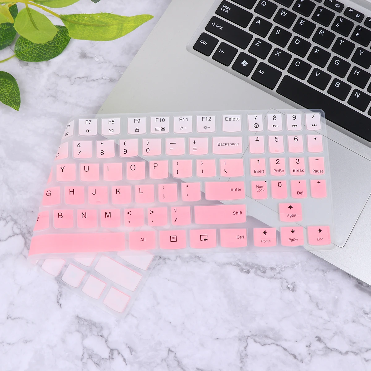 2pcs 15.6 Inches Keyboard Protector Silicone Keyboard Protective Cover Compatible for Laptop R720 (Gradient Pink)
2pcs 15.6 Inches Keyboard Protector Silicone Keyboard Protective Cover Compatible for Laptop R720 (Gradient Pink)
