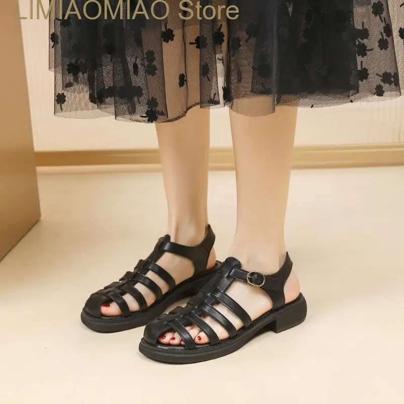 New Sandals Women Flower Print Gladiator Lady Summer Strap Casual Shoes for Female Handmade
New Sandals Women Flower Print Gladiator Lady Summer Strap Casual Shoes for Female Handmade
