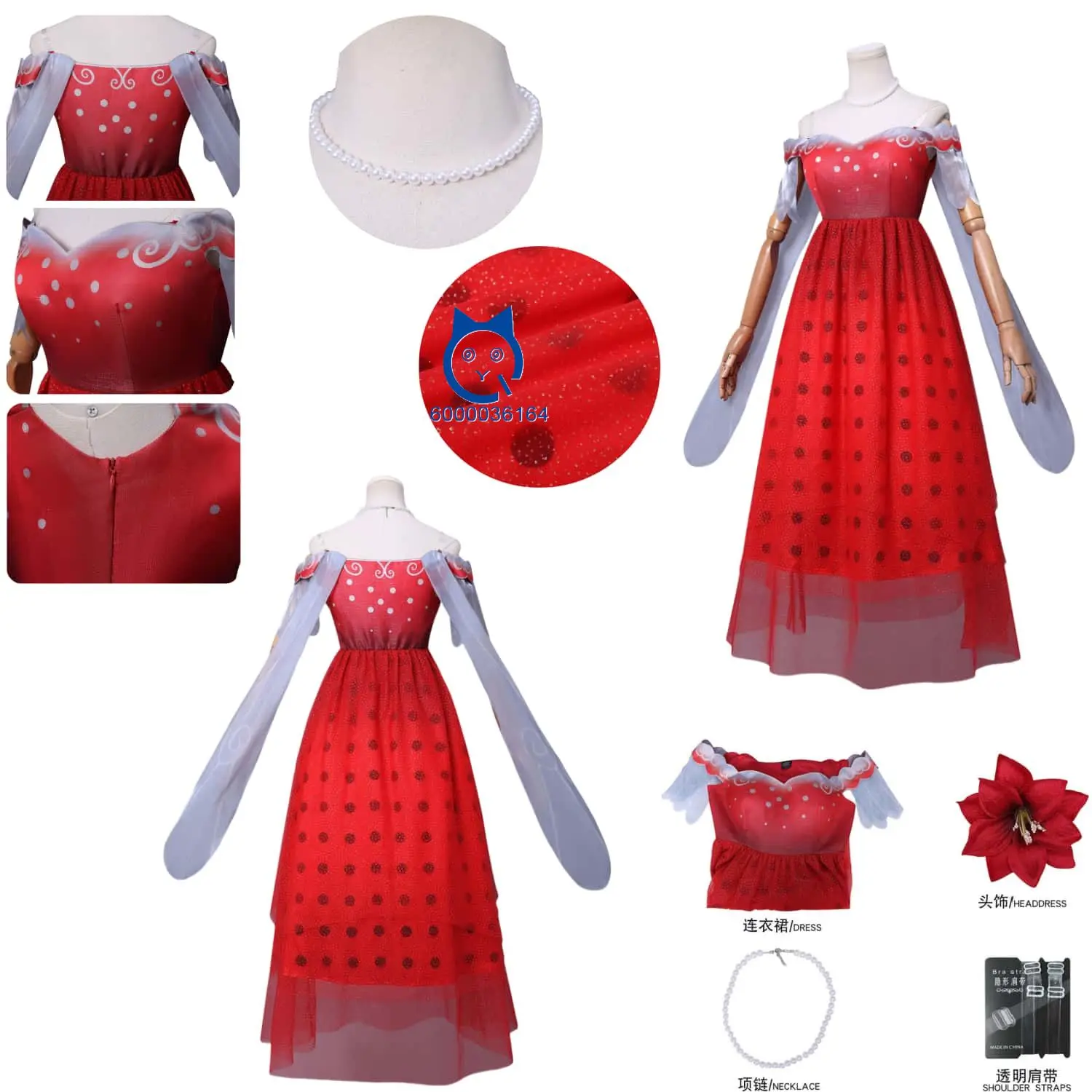 Fashion Anime Marinette Cosplay Costume Ladybug Role Playing Pretty Red Evening Dress for Women Adult Comic Con Halloween Party
Fashion Anime Marinette Cosplay Costume Ladybug Role Playing Pretty Red Evening Dress for Women Adult Comic Con Halloween Party