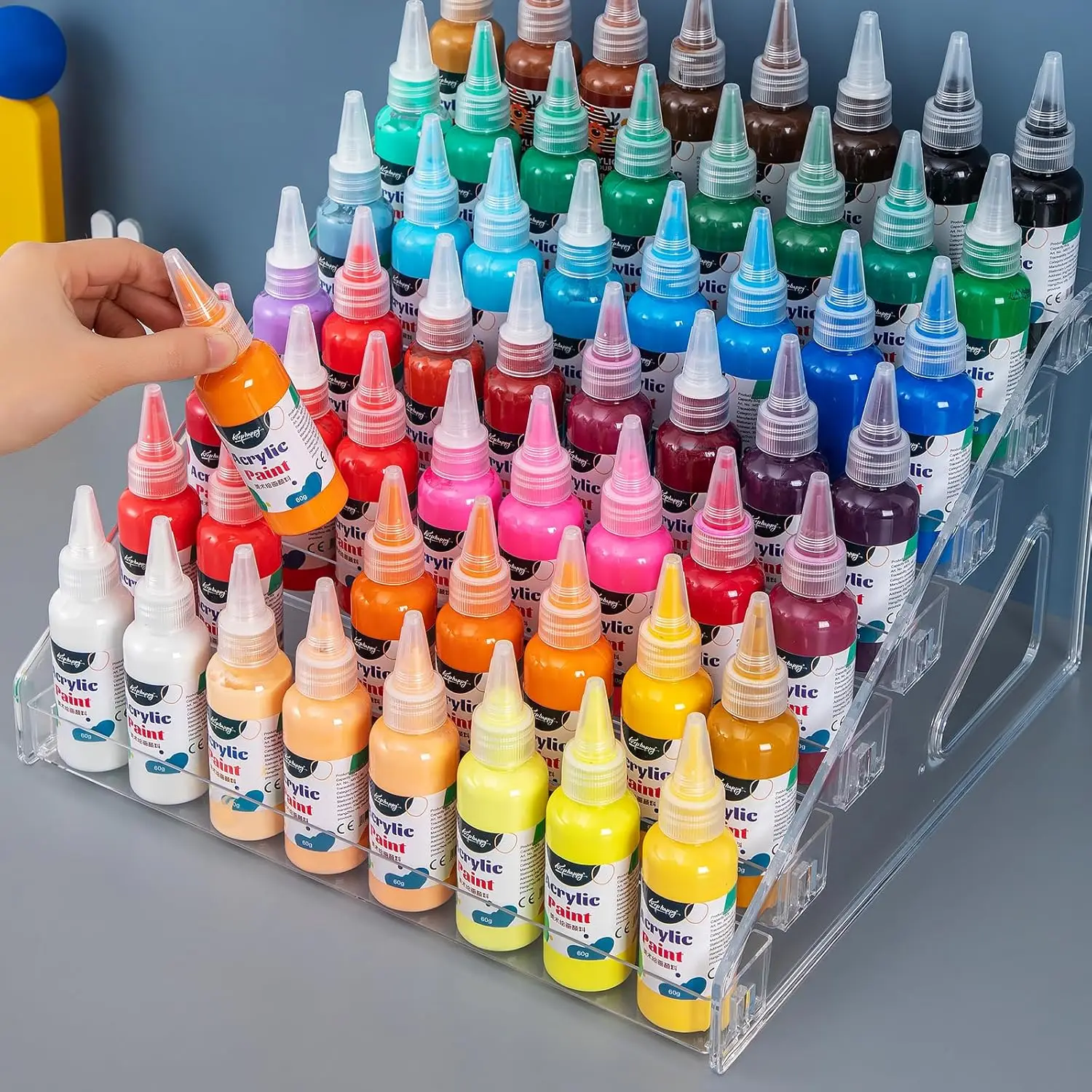 Acrylic Paint Organizer (7 Tier), Painting Bottle Holder, Clear Nail Polish Holder Rack Shelf, Acrylic Paint Storage Organizer
Acrylic Paint Organizer (7 Tier), Painting Bottle Holder, Clear Nail Polish Holder Rack Shelf, Acrylic Paint Storage Organizer