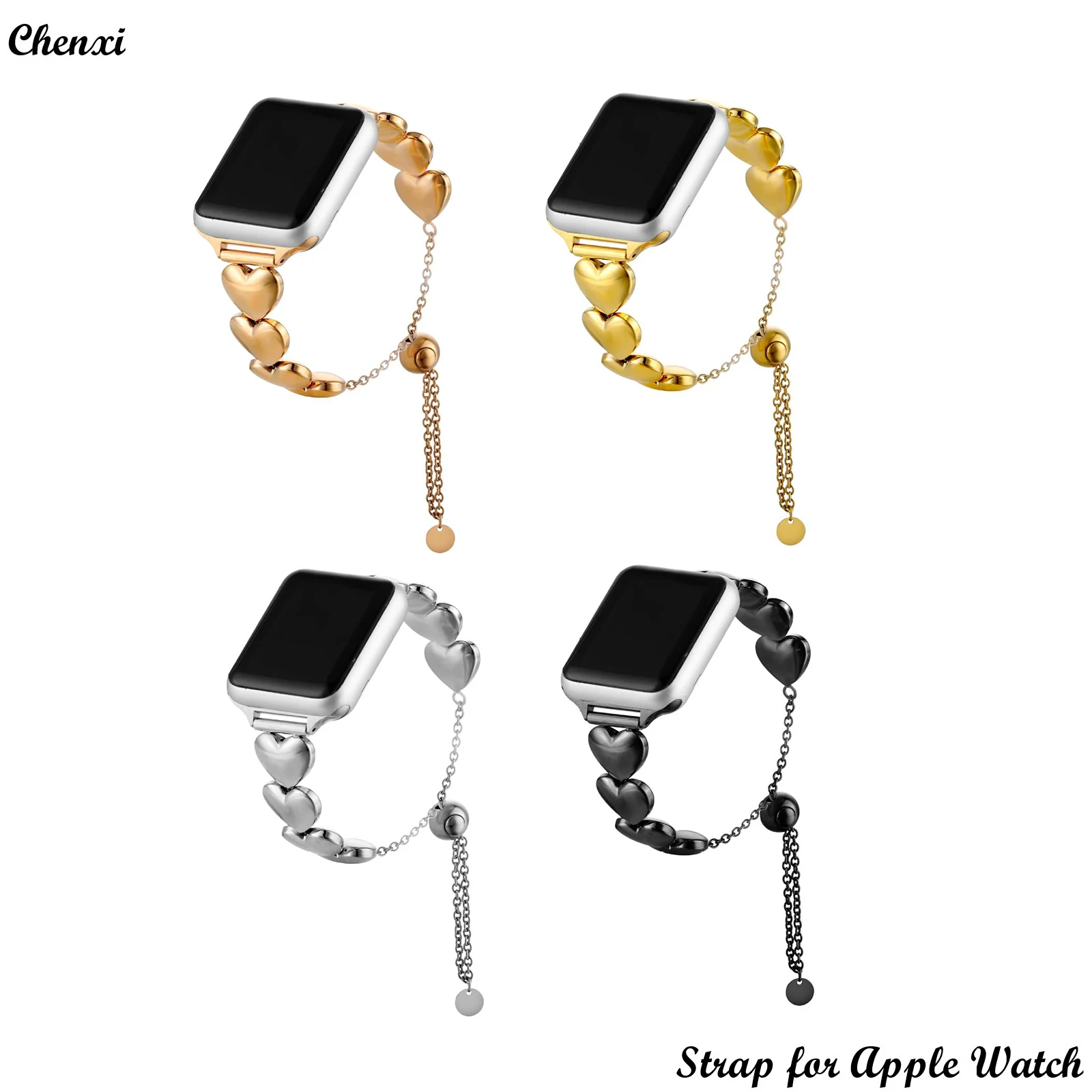 Браслет из нержавеющей стали для Apple watch band love, браслет-цепочка для iwatch87654321SE, ультра модный металлический орнамент 40 41 44 45 мм
Браслет из нержавеющей стали для Apple watch band love, браслет-цепочка для iwatch87654321SE, ультра модный металлический орнамент 40 41 44 45 мм
