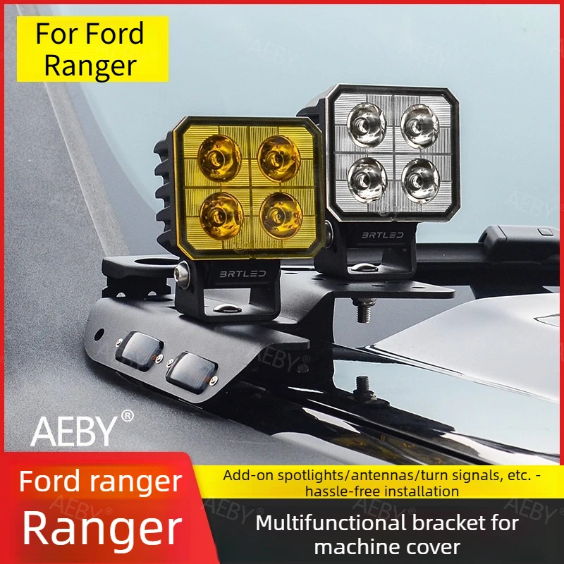 For Ford Ranger 2022-2026 Trench light bracket cover,Multifunctional hood spotlight bracket hood,Car external accessories
For Ford Ranger 2022-2026 Trench light bracket cover,Multifunctional hood spotlight bracket hood,Car external accessories