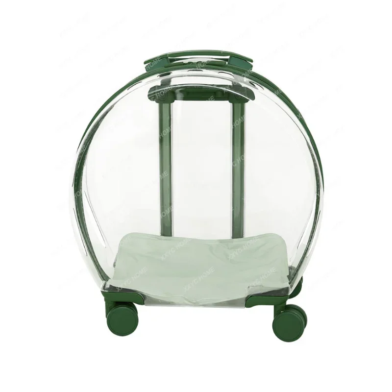 Bubble Box Cat Bag Outdoor Portable Luggage Transparent Pet Dog Trolley Case Space Capsule Large Capacity cat cage for travel
Bubble Box Cat Bag Outdoor Portable Luggage Transparent Pet Dog Trolley Case Space Capsule Large Capacity cat cage for travel