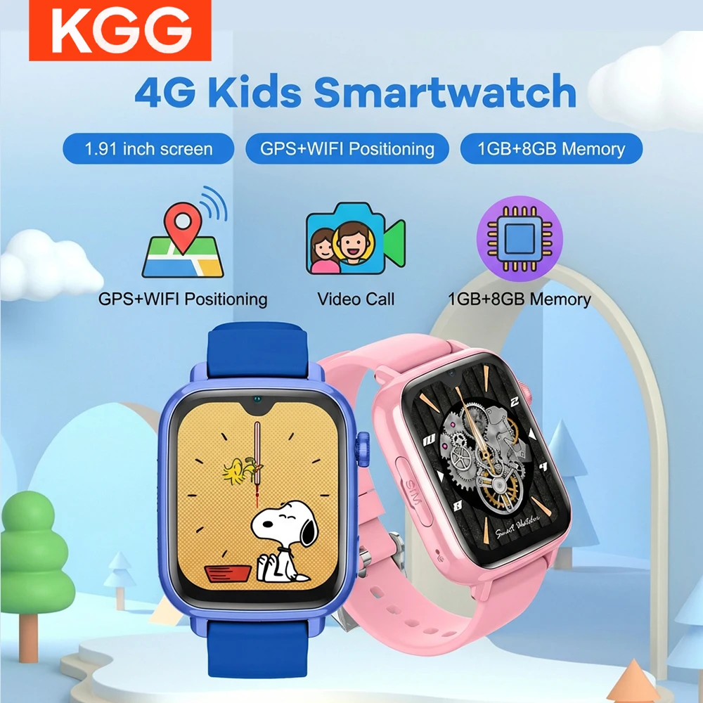 4G Kids Smart Watch 1.91" IPS GPS/WiFi SOS Video Call, Remote Monitor, Children Smartwatch Gift for Boys Girls, Parental Control
4G Kids Smart Watch 1.91" IPS GPS/WiFi SOS Video Call, Remote Monitor, Children Smartwatch Gift for Boys Girls, Parental Control