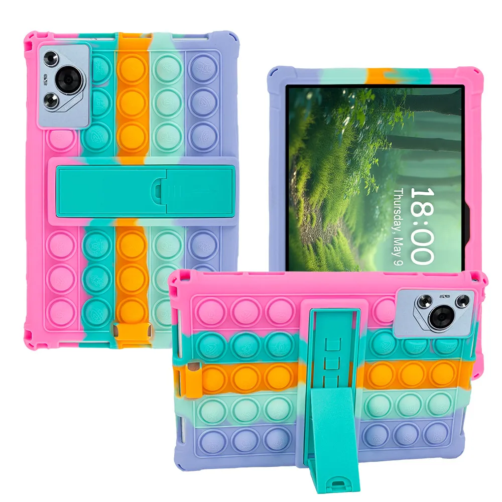 Soft Bubble Silicone Case For Techlife Pad Neo 10.1 Inch 2024 Kickstand Cover
Soft Bubble Silicone Case For Techlife Pad Neo 10.1 Inch 2024 Kickstand Cover
