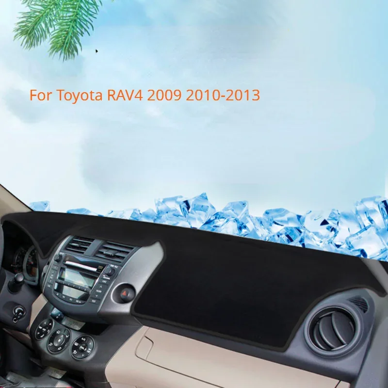 For Toyota RAV4 2009 2010-2013 Car Dashboard Avoid Light Sun Shade Pad Instrument Platform Desk Cover Mat Carpets Accessories
For Toyota RAV4 2009 2010-2013 Car Dashboard Avoid Light Sun Shade Pad Instrument Platform Desk Cover Mat Carpets Accessories