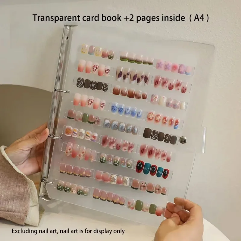 Nail Art Storage Exhibition Album Editor DIY Simple Nail Art Storage Tool
Nail Art Storage Exhibition Album Editor DIY Simple Nail Art Storage Tool