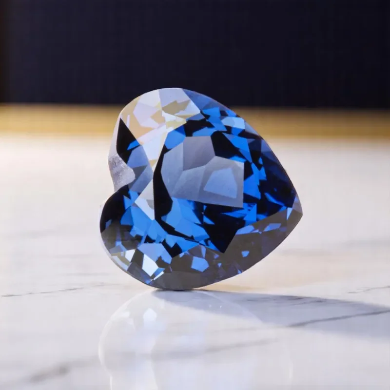 Heart Shape Royal Blue Color Lab Grown Sapphire VVS1 Gemstone for Diy Jewellery Making Materials Selectable AGL Certificate
Heart Shape Royal Blue Color Lab Grown Sapphire VVS1 Gemstone for Diy Jewellery Making Materials Selectable AGL Certificate