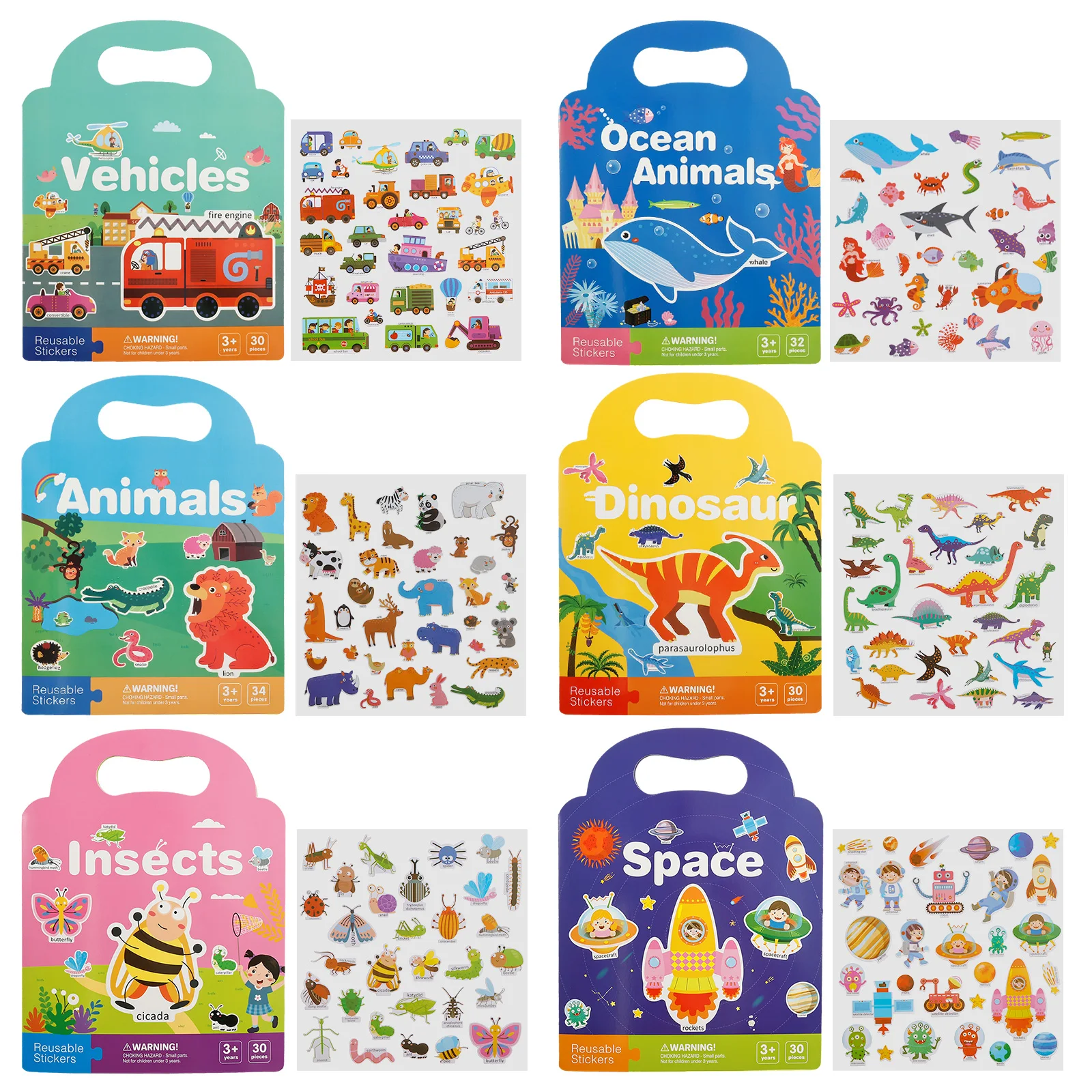 6 шт., детские многоразовые наклейки сцены, милые наклейки «сделай сам», наклейки-головоломки, игры, книги, мультяшные животные, обучающие познавательные игрушки для детей, подарок
6 шт., детские многоразовые наклейки сцены, милые наклейки «сделай сам», наклейки-головоломки, игры, книги, мультяшные животные, обучающие познавательные игрушки для детей, подарок