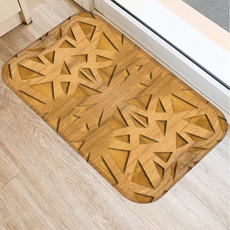 40 * 60cm wooden stone pattern home kitchen decoration entrance non slip door mat coral velvet carpet door mat
40 * 60cm wooden stone pattern home kitchen decoration entrance non slip door mat coral velvet carpet door mat