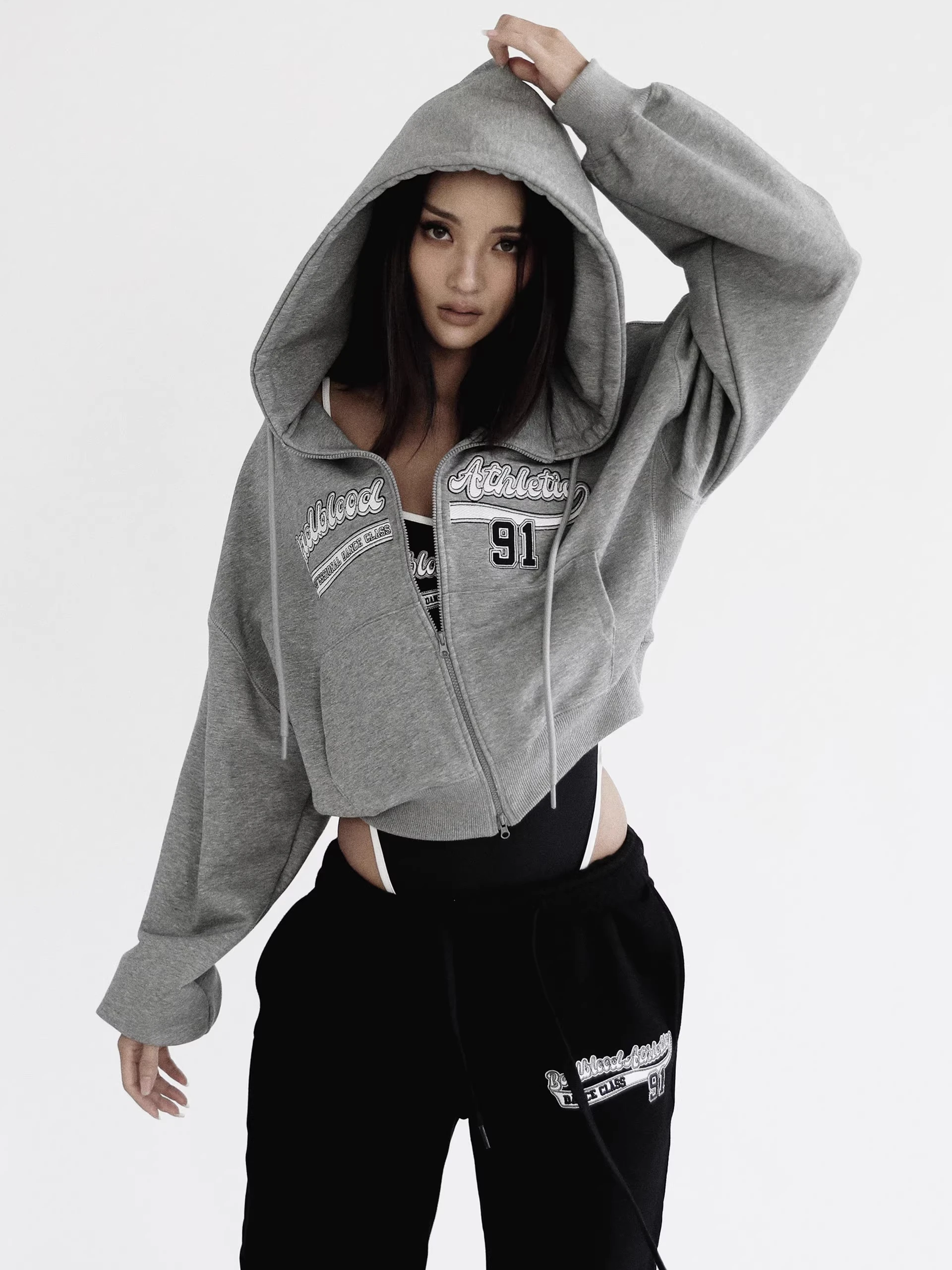 Short Women's Sweatshirt Sporty High Waist Jacket Hooded American Hot Girl Casual Embroidered Top Trendy Street Style Cotton ...
Short Women's Sweatshirt Sporty High Waist Jacket Hooded American Hot Girl Casual Embroidered Top Trendy Street Style Cotton ...
