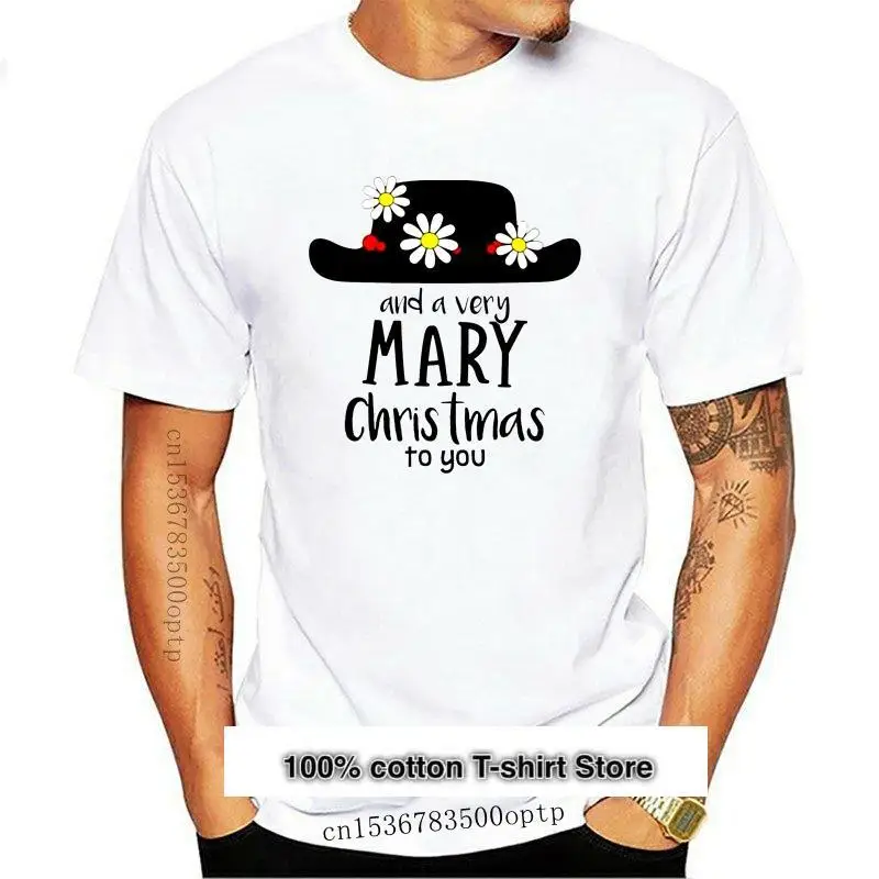 Майка из algodón para hombre, camisa blanca de Mary Poppins A muy Mary Christmas To You, nueva
Майка из algodón para hombre, camisa blanca de Mary Poppins A muy Mary Christmas To You, nueva