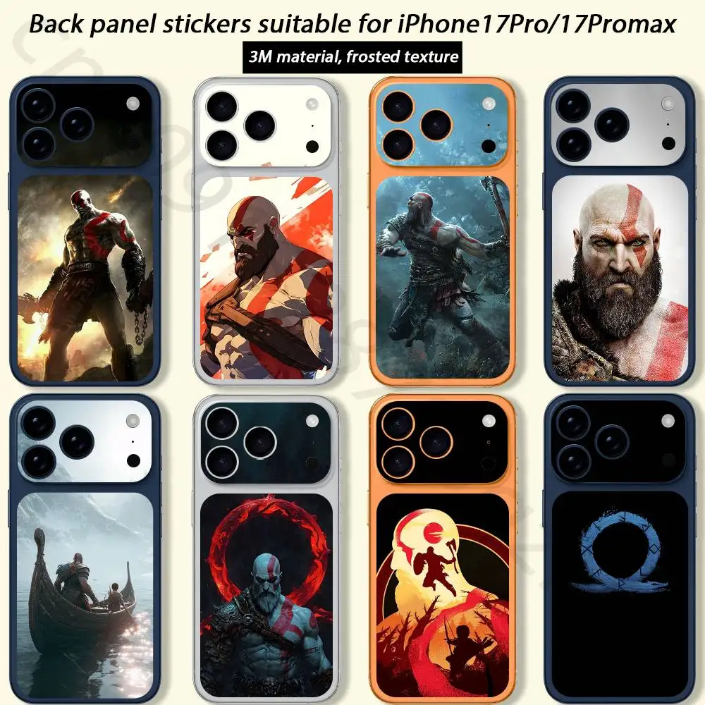 G-God OF War K-Kratos TICKET Decal Skin Wrap for iPhone 17 Pro or Pro max Protective Film for Back, Frame, Camera
G-God OF War K-Kratos TICKET Decal Skin Wrap for iPhone 17 Pro or Pro max Protective Film for Back, Frame, Camera