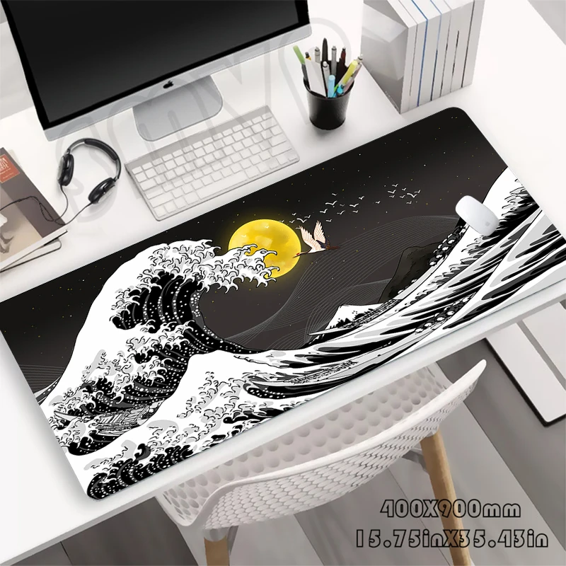Design Wave Mouse Pad Gaming Mousepad Gamer Mouse Mat Keyboard Mats Desk Pad XXL 90x40cm Desk Mat For Computer
Design Wave Mouse Pad Gaming Mousepad Gamer Mouse Mat Keyboard Mats Desk Pad XXL 90x40cm Desk Mat For Computer