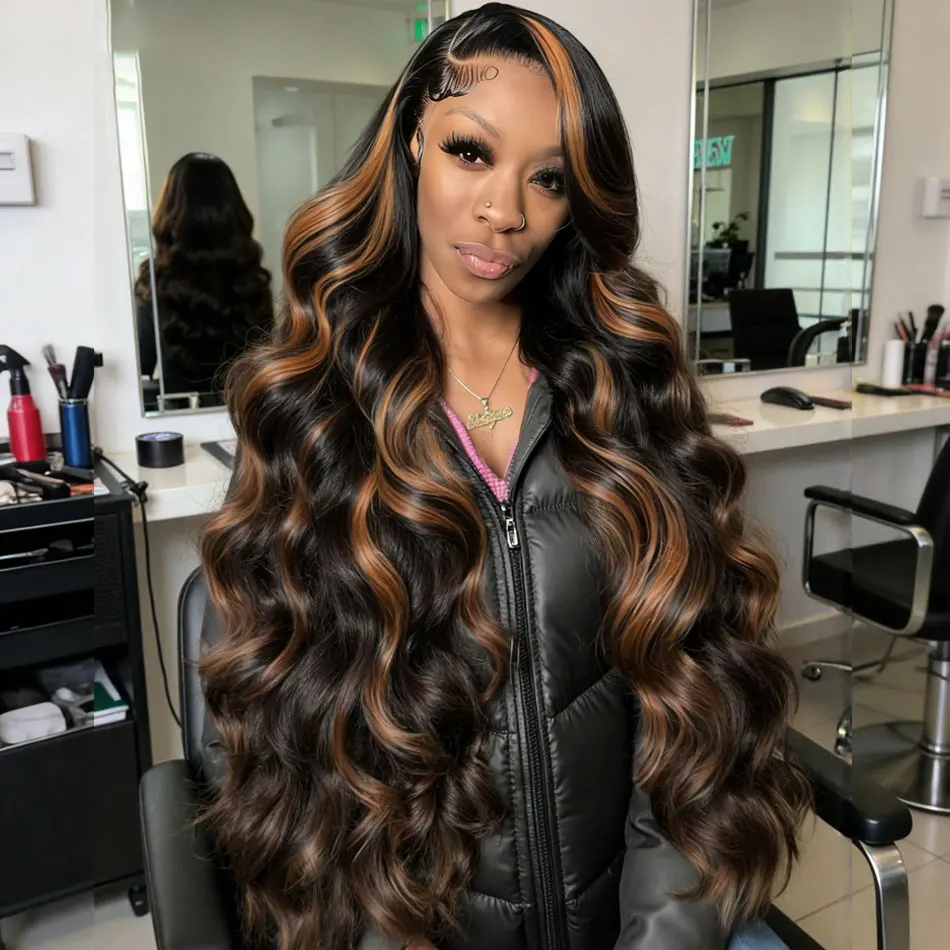 Body Wave Lace Front Human Hair Wigs 1B/30 Ombre Highlight Colored 13x6 HD Lace Frontal Wig Human Hair 220 Density
Body Wave Lace Front Human Hair Wigs 1B/30 Ombre Highlight Colored 13x6 HD Lace Frontal Wig Human Hair 220 Density