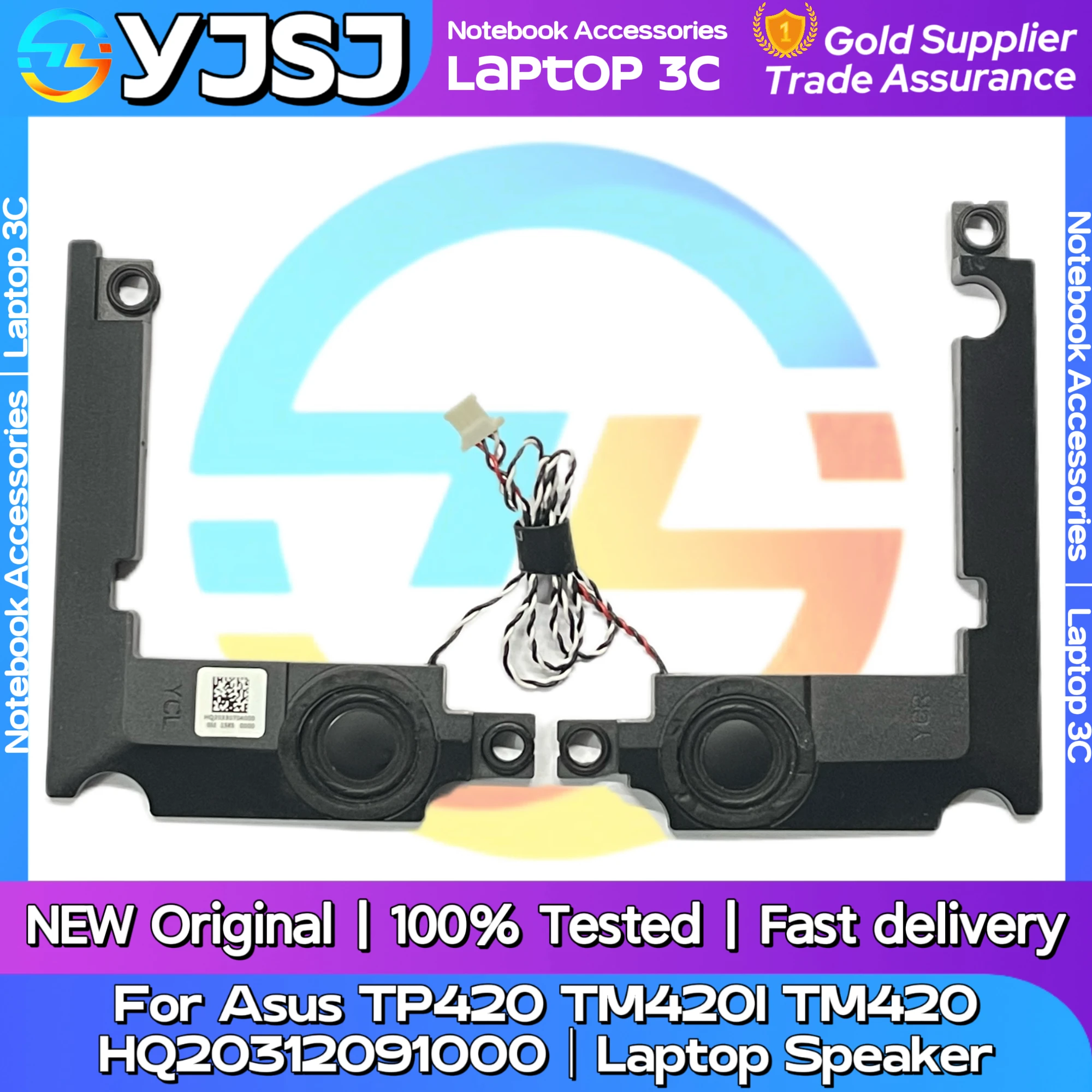New Original Laptop Notebook Audio Speaker For ASUS TM420 TP420 TM420I built-in speaker horn audio HQ20312091000
New Original Laptop Notebook Audio Speaker For ASUS TM420 TP420 TM420I built-in speaker horn audio HQ20312091000