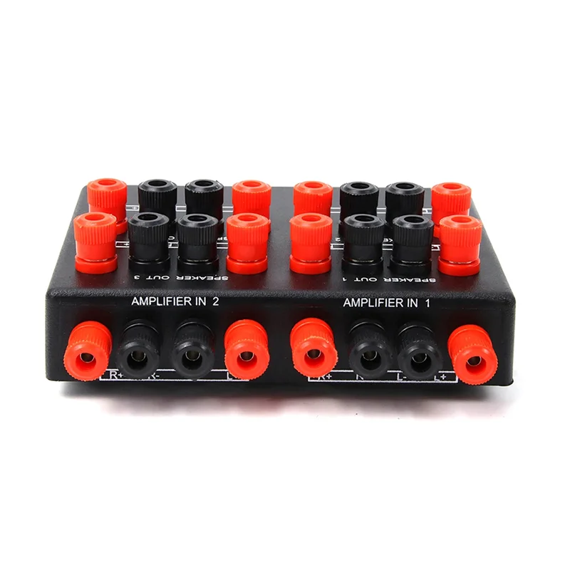 -FQYL Mini 2-IN-4-OUT Stereo Audio Selector Amplifier Switcher Box Speaker Splitter SP-24B Speaker Selector Box Durable
-FQYL Mini 2-IN-4-OUT Stereo Audio Selector Amplifier Switcher Box Speaker Splitter SP-24B Speaker Selector Box Durable