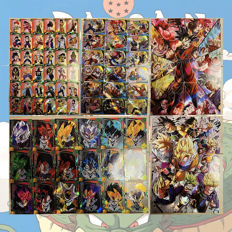 Anime Dragon Ball Puzzle Cards SSR UR CP IP GP Cards Son Goku Vegeta Iv Trunks Majin Buu Android 18 Frieza Collectible Cards
Anime Dragon Ball Puzzle Cards SSR UR CP IP GP Cards Son Goku Vegeta Iv Trunks Majin Buu Android 18 Frieza Collectible Cards