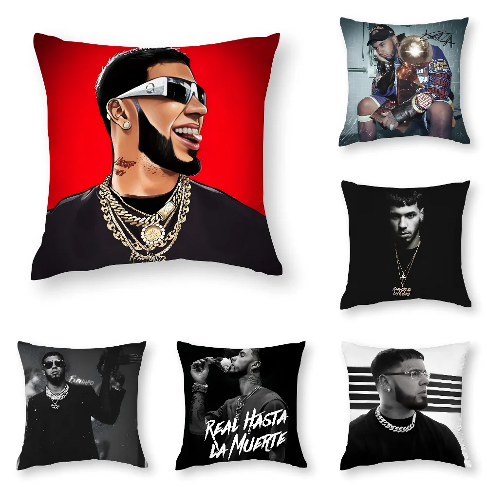 Rapper A-Anuel AA Pillow Case 3D Print Polyester Fiber 40*40 cm Home Sofa Throw Pillow Cover Decoration Festival Gift
Rapper A-Anuel AA Pillow Case 3D Print Polyester Fiber 40*40 cm Home Sofa Throw Pillow Cover Decoration Festival Gift