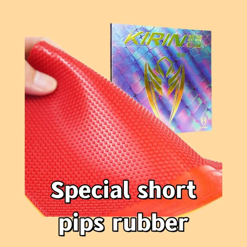 LOKI KIRIN Short Pimples Rubber Professional Ping Pong Out Rubber Sheet Tricky Anti-Spin Table Tennis Rubber for Blade ITTF
LOKI KIRIN Short Pimples Rubber Professional Ping Pong Out Rubber Sheet Tricky Anti-Spin Table Tennis Rubber for Blade ITTF