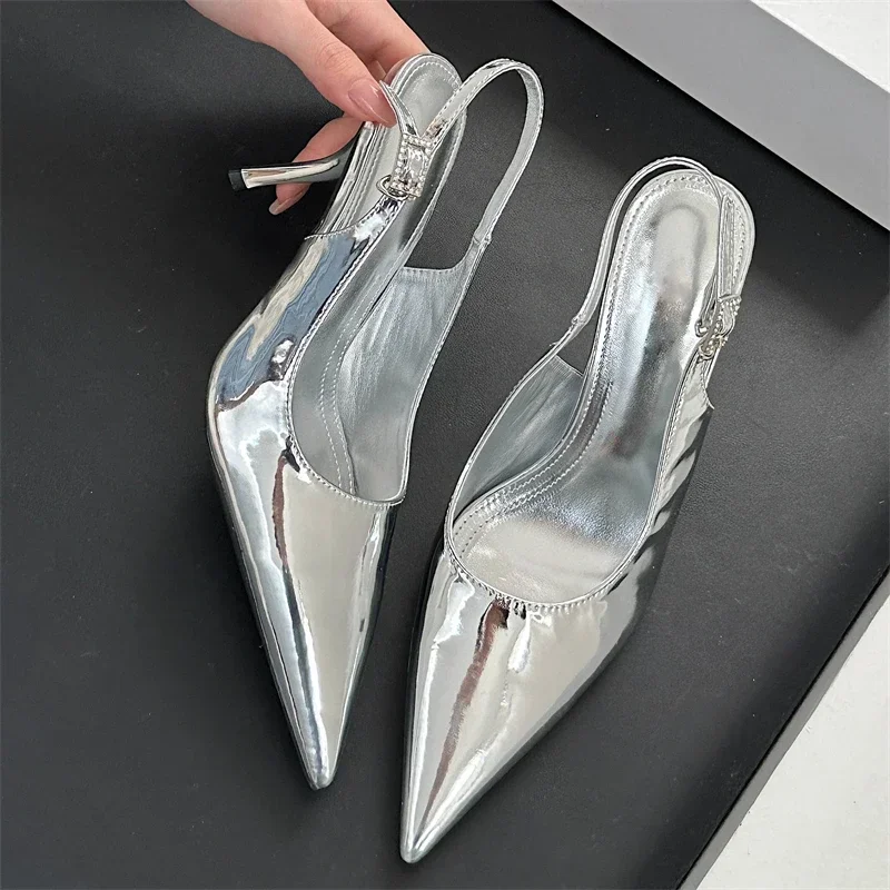 Aneikeh 2025 Summer Sexy Thin High Heels New Fashion Pointed Toe Buckle Strap Women Pumps Shoes Pole Dance Zapatos De Mujer
Aneikeh 2025 Summer Sexy Thin High Heels New Fashion Pointed Toe Buckle Strap Women Pumps Shoes Pole Dance Zapatos De Mujer