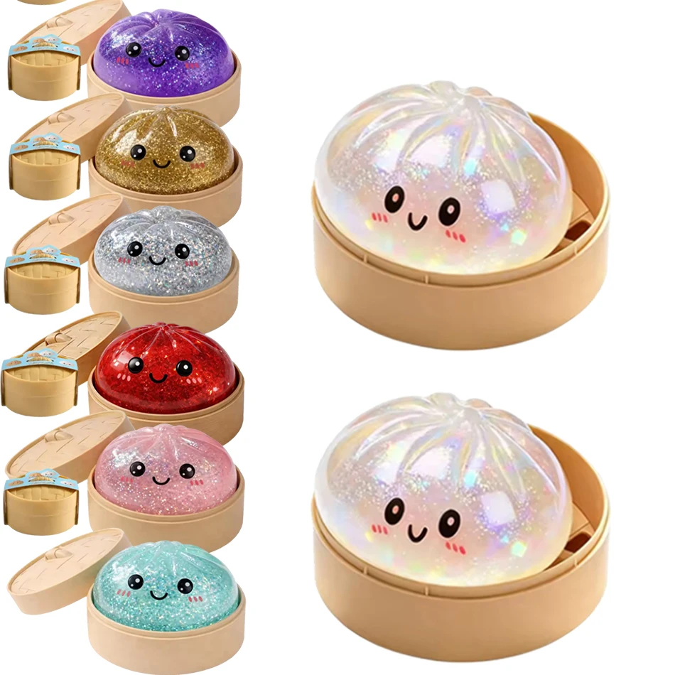 Realistic Flash Dumpling Pressure Ball Slow Rebound Soft With Bamboo Box Pinch Decompression Home Office Decorat Birthday Gift
Realistic Flash Dumpling Pressure Ball Slow Rebound Soft With Bamboo Box Pinch Decompression Home Office Decorat Birthday Gift