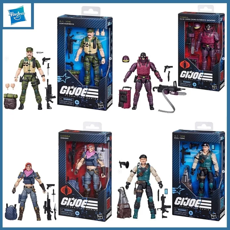 Hasbro in Stock Original G.I. Joe Anime Figure GI Joe Classified Series 6" 146 Cobra Zandar Action Figure Model Toy Hobby Gift
Hasbro in Stock Original G.I. Joe Anime Figure GI Joe Classified Series 6" 146 Cobra Zandar Action Figure Model Toy Hobby Gift
