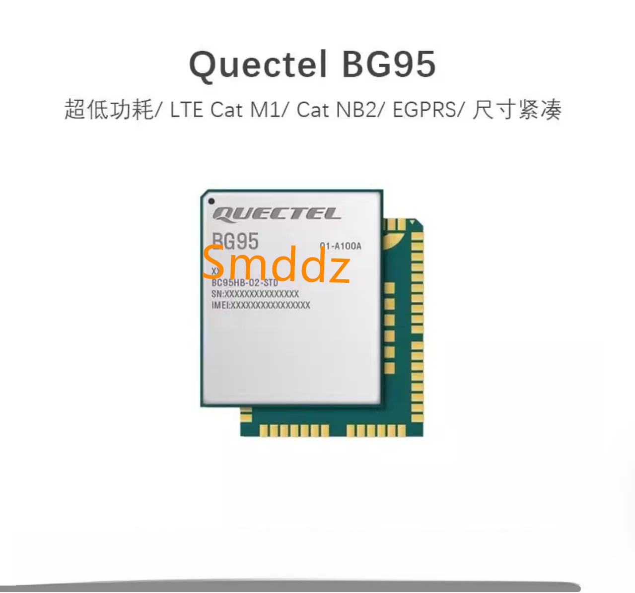1 pieces, BG95M3LA-64-SGNS LTE Cat M1 Module NB2 EGPRS Module Brand New Original
1 pieces, BG95M3LA-64-SGNS LTE Cat M1 Module NB2 EGPRS Module Brand New Original