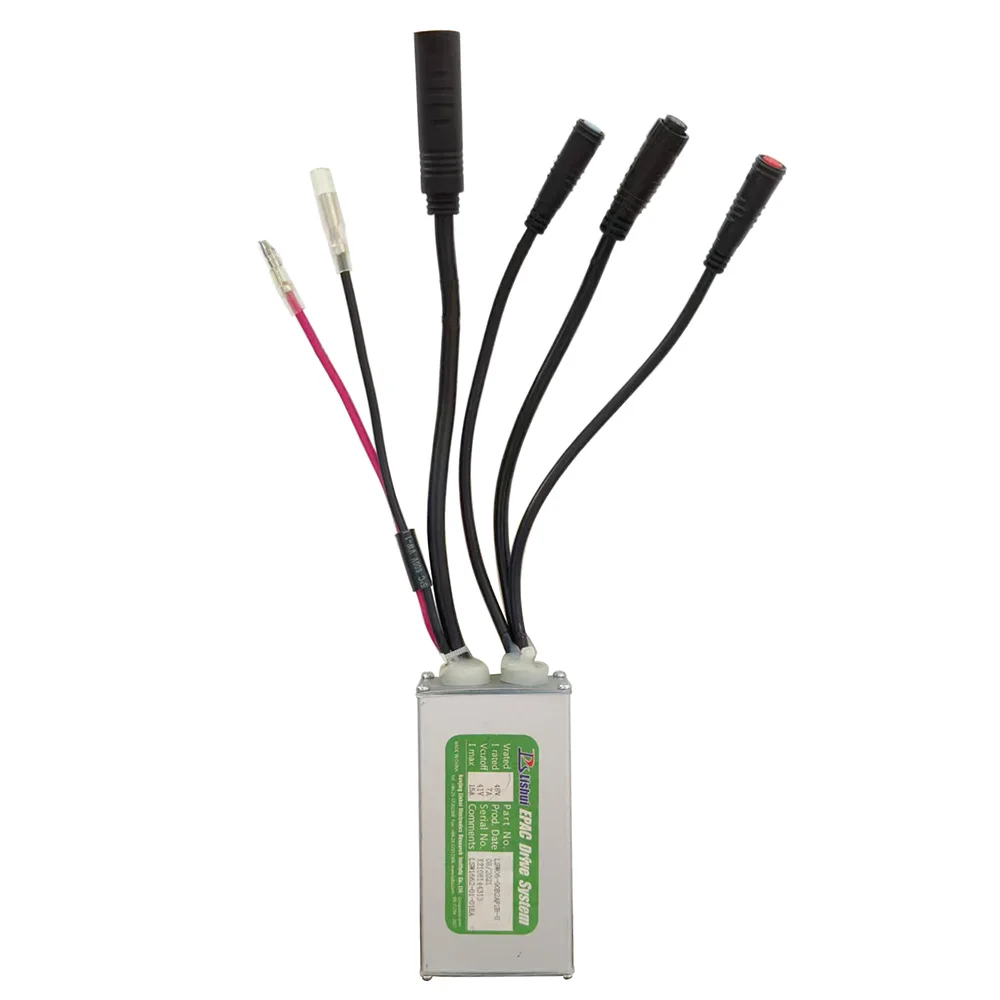 Electric Bike Brushless Motor Controller LSW06-90B2AFSB-U 48V 15A Electric Scooter Accessories Bike Conversion Kits
Electric Bike Brushless Motor Controller LSW06-90B2AFSB-U 48V 15A Electric Scooter Accessories Bike Conversion Kits