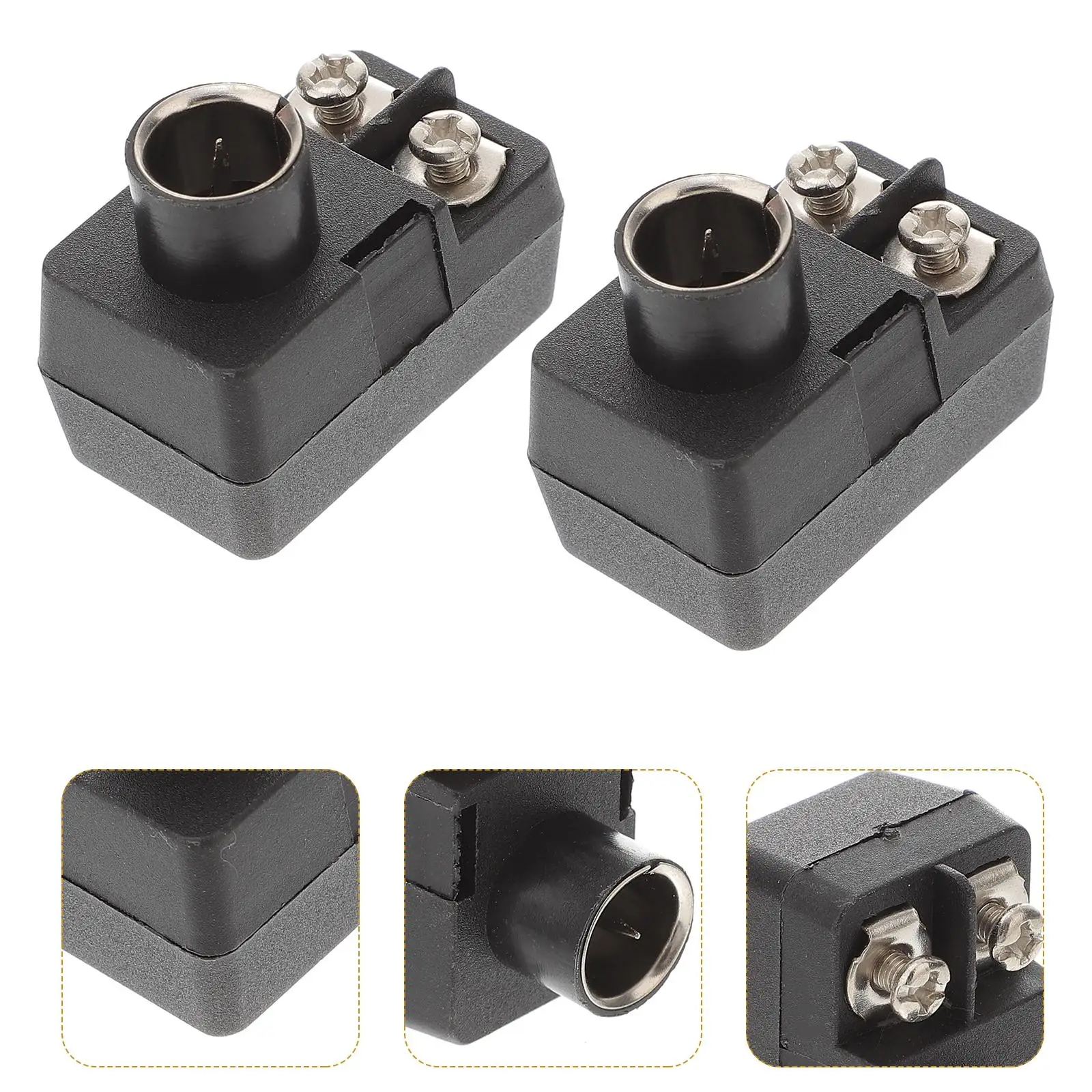 2pcs Conversion Header Adapter 75 ohm F- Male Connector Signal Transformer Cable Antenna Matching
2pcs Conversion Header Adapter 75 ohm F- Male Connector Signal Transformer Cable Antenna Matching