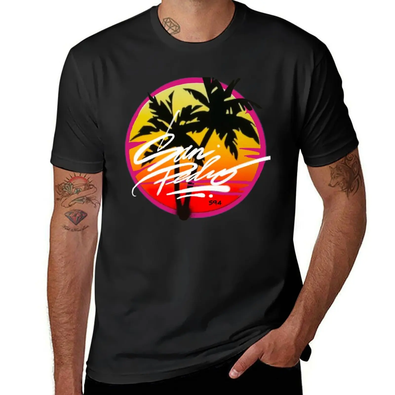 San Pedro back side logo T-Shirt vintage clothes sweat anime tees mens vintage t shirts
San Pedro back side logo T-Shirt vintage clothes sweat anime tees mens vintage t shirts
