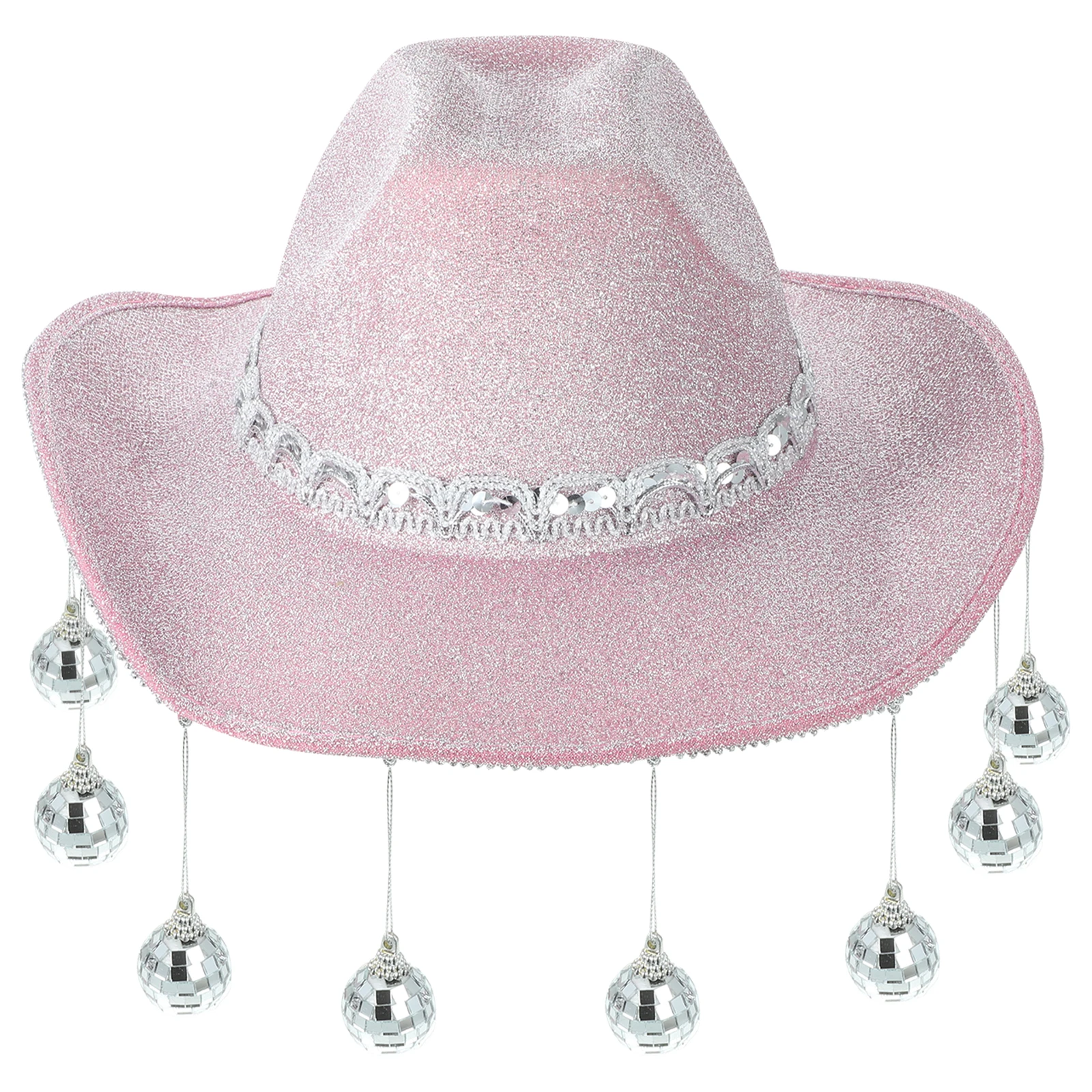Disco Mirror Ball Cowgirl Hat Fringe Mini Women Party Cloth Outfit Accessory Decoration Bride 2023 New Year Props
Disco Mirror Ball Cowgirl Hat Fringe Mini Women Party Cloth Outfit Accessory Decoration Bride 2023 New Year Props
