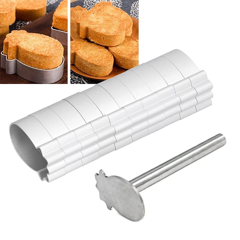 Rectangle Shape PineApple Cake Pie Biscuit Cutter Mold Stainless Steel Pulburon Molder With Pusher Cake Decorating Tools
Rectangle Shape PineApple Cake Pie Biscuit Cutter Mold Stainless Steel Pulburon Molder With Pusher Cake Decorating Tools