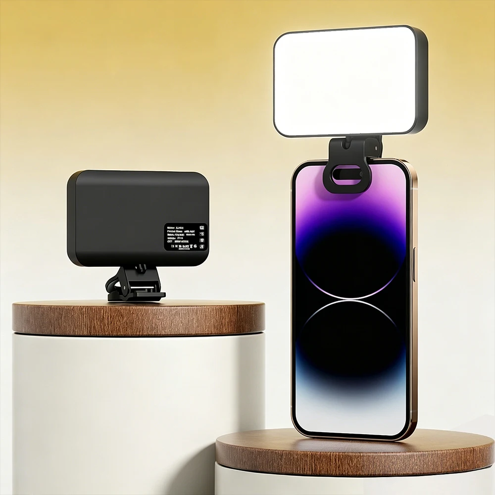 Clip On LED Selfie Ring Light Dimmable Fill Flash Lamp For iPhone Samsung iPad Mobile Laptop Photo Video Photography Lighting
Clip On LED Selfie Ring Light Dimmable Fill Flash Lamp For iPhone Samsung iPad Mobile Laptop Photo Video Photography Lighting
