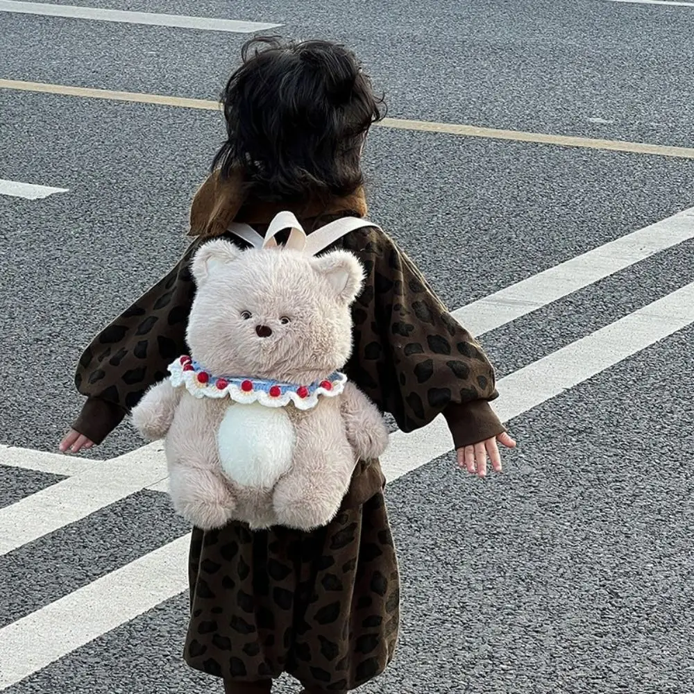 Adjustable Straps Milk Tea Bear Plush Backpack PP Cotton Korean Style Bear Plush Doll Backpack Brown Furry Bear Backpack Doll
Adjustable Straps Milk Tea Bear Plush Backpack PP Cotton Korean Style Bear Plush Doll Backpack Brown Furry Bear Backpack Doll